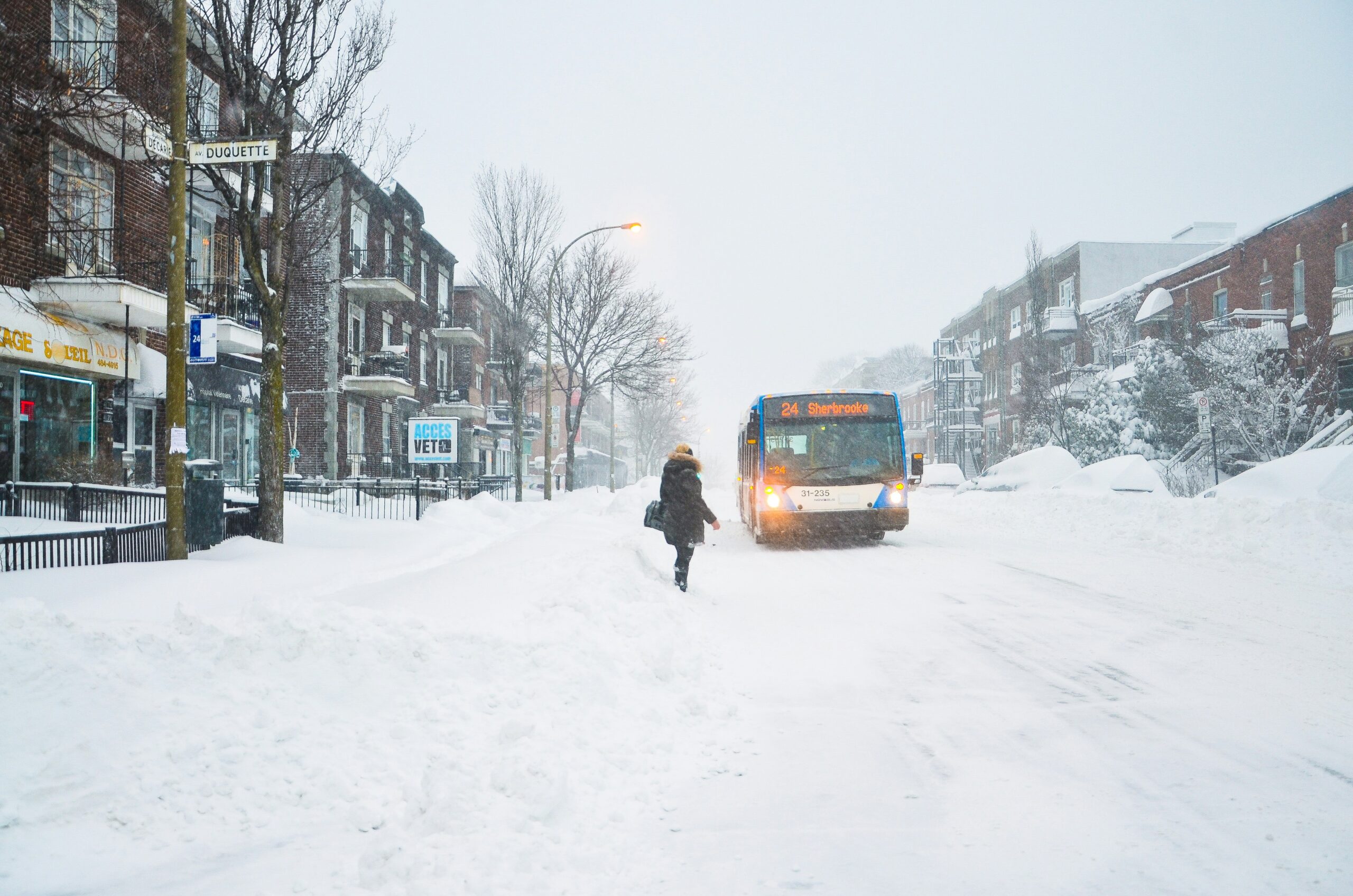 harsh Canadian winters